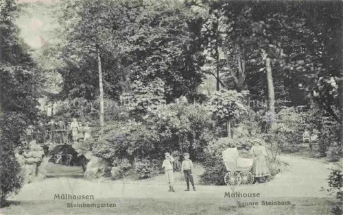 AK / Ansichtskarte MULHOUSE Muehlhausen 68 Haut-Rhin Square Steinbach Steinbachgarten