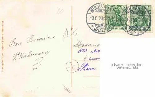 AK / Ansichtskarte MULHOUSE Muehlhausen 68 Haut-Rhin Square Steinbach Steinbachgarten