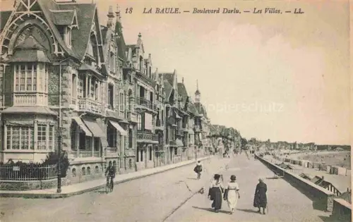 AK / Ansichtskarte LA-BAULE-SUR-MER La-Baule-les-Pins 44 Boulevard Darlu les villas