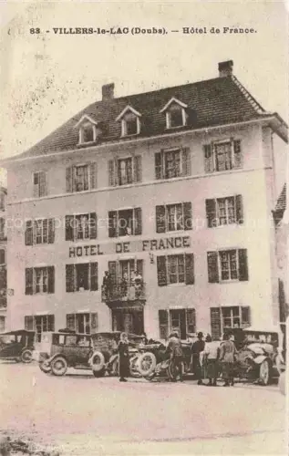 AK / Ansichtskarte Villers-le-Lac PONTARLIER 25 Doubs Hôtel de France