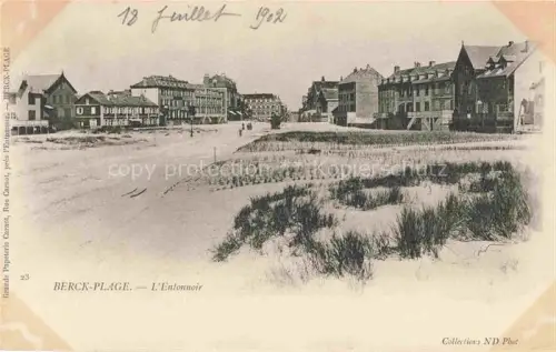 AK / Ansichtskarte BERCK-PLAGE 62 L'Entonnoir