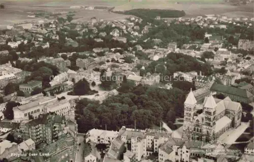 AK / Ansichtskarte Lund  Skane Lan Sweden Fliegeraufnahme