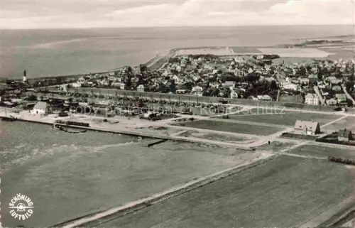 AK / Ansichtskarte BueSUM Nordseebad Fliegeraufnahme