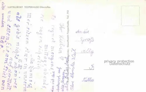 AK / Ansichtskarte Tesperhude Elbe HAMBURG Teilansichten Luftkurort an der Oberelbe