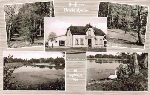 AK / Ansichtskarte Hartenholm Segeberg Schleswig-Holstein Central-Gasthof im Segeberger Forst