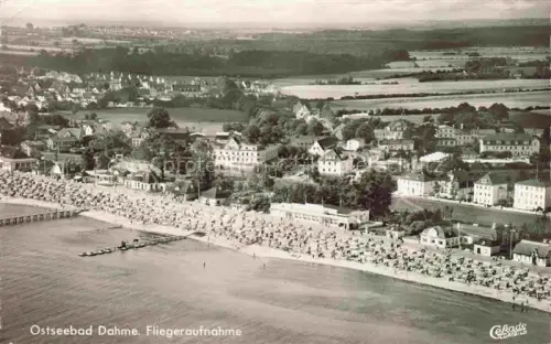AK / Ansichtskarte DAHME  Ostseebad Schleswig-Holstein Fliegeraufnahme