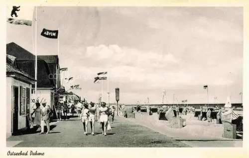AK / Ansichtskarte DAHME  Ostseebad Schleswig-Holstein Strandpromenade