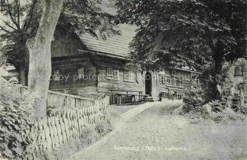 AK / Ansichtskarte Sonneberg  Thueringen Lutherhaus