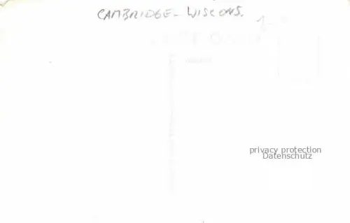 AK / Ansichtskarte Cambridge Wisconsin USA Alpine Village Resort Lake Ripley