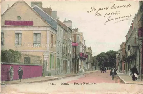 AK / Ansichtskarte Mers 36-sur-Indre Route Nationale