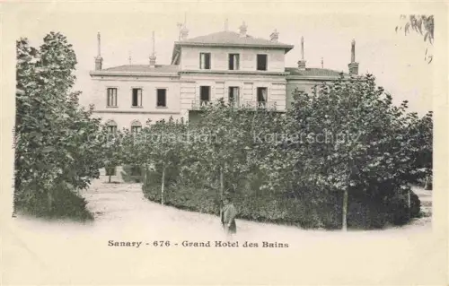 AK / Ansichtskarte SANARY-SUR-MER TOULON 83 Var Grand Hôtel des Bains