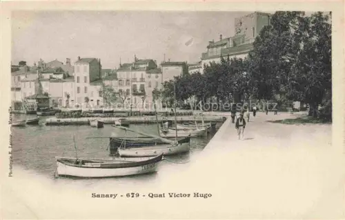 AK / Ansichtskarte SANARY-SUR-MER TOULON 83 Var Quai Victor Hugo