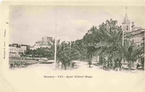 AK / Ansichtskarte SANARY-SUR-MER TOULON 83 Var Quai Victor Hugo