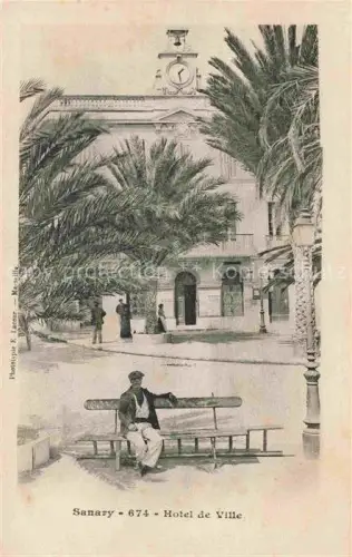 AK / Ansichtskarte SANARY-SUR-MER TOULON 83 Var Hôtel de Ville