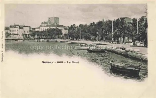 AK / Ansichtskarte SANARY-SUR-MER TOULON 83 Var Le port