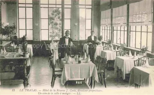 AK / Ansichtskarte Le Trayas  Saint-Raphael Draguignan 83 Var Hôtel de la Réserve un coin de la salle à manger