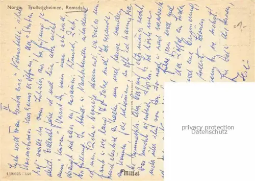 AK / Ansichtskarte Romsdal Norge Trollstigheimen