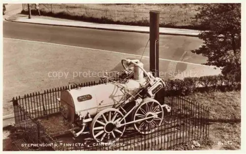 AK / Ansichtskarte Canterbury  Kent UK Stephensons Invicta