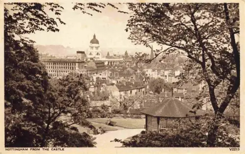 AK / Ansichtskarte NOTTINGHAM  UK from the Castle