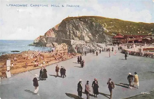 AK / Ansichtskarte Ilfracombe North Devon UK Capstone Hill and Parade