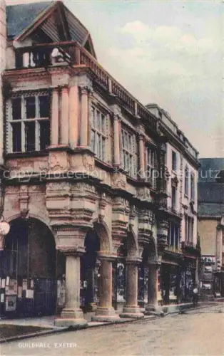 AK / Ansichtskarte Exeter  UK guildhall
