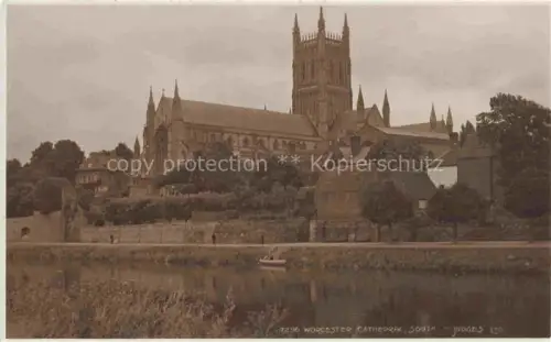 AK / Ansichtskarte Worcester  UK Worcester Cathedrale South Judges
