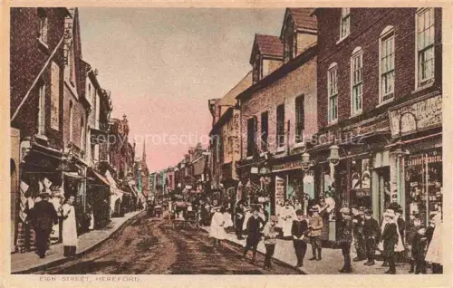 AK / Ansichtskarte Hereford  Herefordshire UK Eign Street