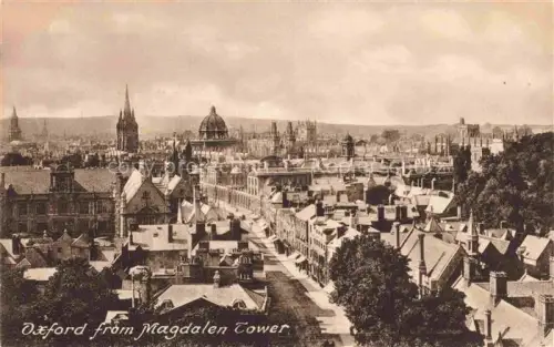 AK / Ansichtskarte OXFORD  Oxfordshire UK from Magdalen Tower