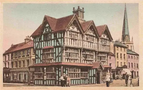 AK / Ansichtskarte Hereford  Herefordshire UK The Old House