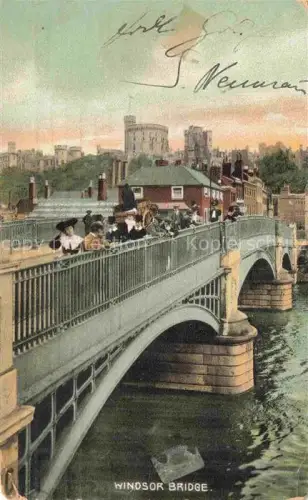 AK / Ansichtskarte LONDON  UK Windsor Bridge
