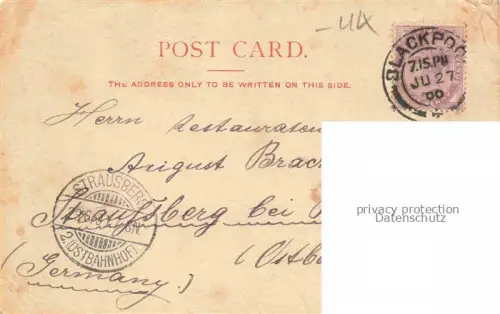 AK / Ansichtskarte BLACKPOOL  UK Entrance to Victoria Pier