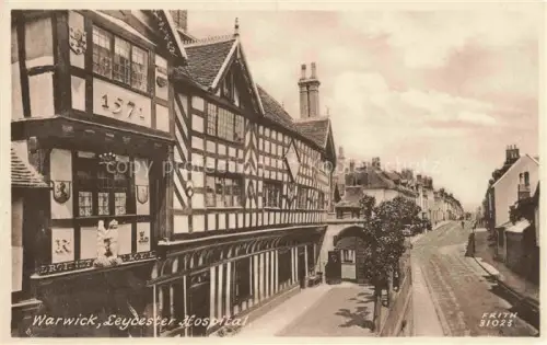 AK / Ansichtskarte Warwick  Warwickshire UK Leycester Hospital