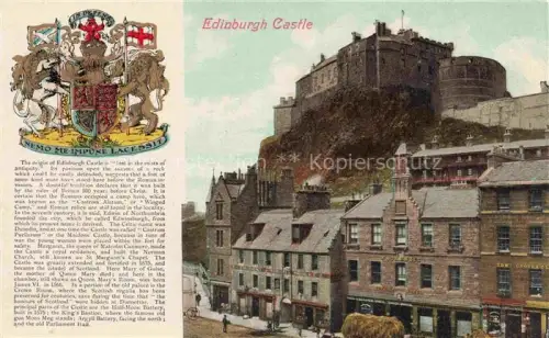 AK / Ansichtskarte EDINBURGH  SCOTLAND UK Edinburgh Castle