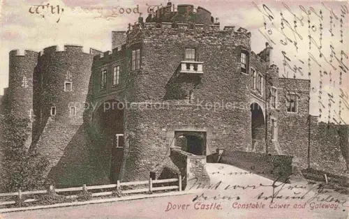 AK / Ansichtskarte Dover  Kent UK Dover Castle Constable Tower and Gateway