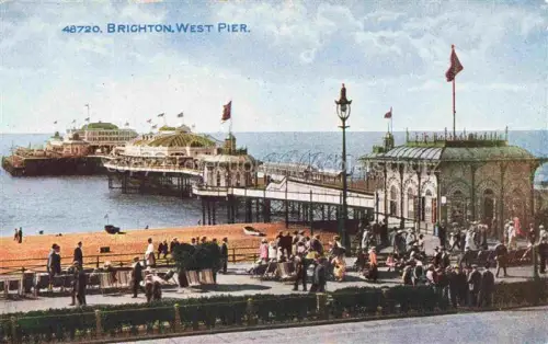 AK / Ansichtskarte BRIGHTON  East Sussex UK West Pier