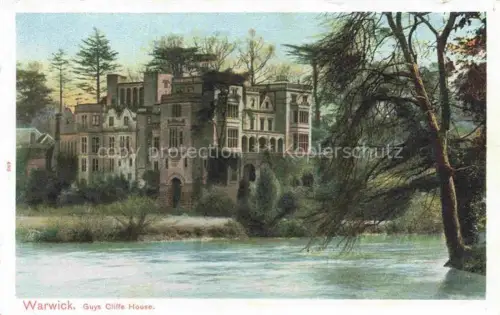 AK / Ansichtskarte Warwick  Warwickshire UK Guys Cliffe House