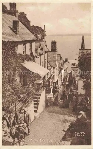 AK / Ansichtskarte Clovelly Torridge UK High Street