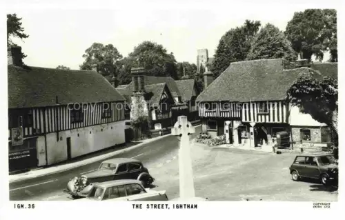 AK / Ansichtskarte Ightham Kent UK The Street