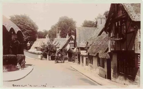 AK / Ansichtskarte Shanklin IOW Isle of Wight UK Old Village