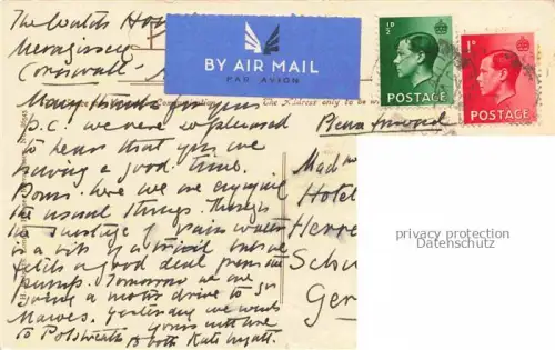 AK / Ansichtskarte Mevagissey Restormel Cornwall UK Hafenpartie