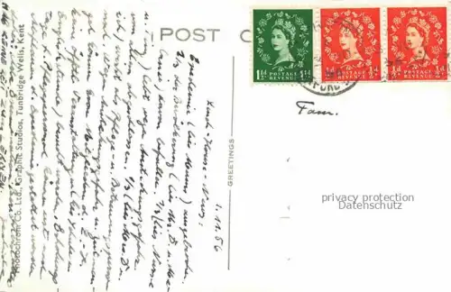 AK / Ansichtskarte Stratford -on-Avon UK New Place Gardens and Guild Chapel Clopton Bridge Anne Hathaways Cottage Halls Croft The Memorial Theatre