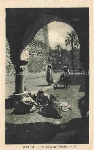 AK / Ansichtskarte Nefta Tunesie Un Coin de l'Oasis