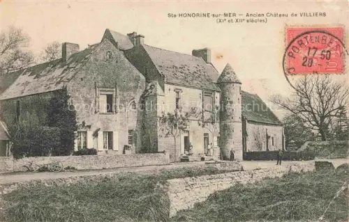 AK / Ansichtskarte Ste Honorine sur Mer Bayeux 14 Calvados Ancien Chateau de Villiers