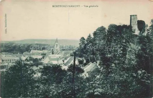 AK / Ansichtskarte Montfort-l Amaury Rambouillet 78 Yvelins Vue generale