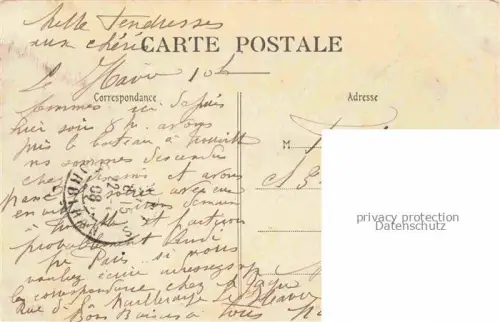 AK / Ansichtskarte LE HAVRE 76 La Digue par gros Temps