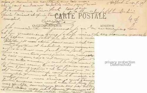 AK / Ansichtskarte Balschwiller Balschweiler Altkirch 68 Haut-Rhin Grande Rue Ruines Grande Guerre 1914-15 Truemmer w. Weltkrieg