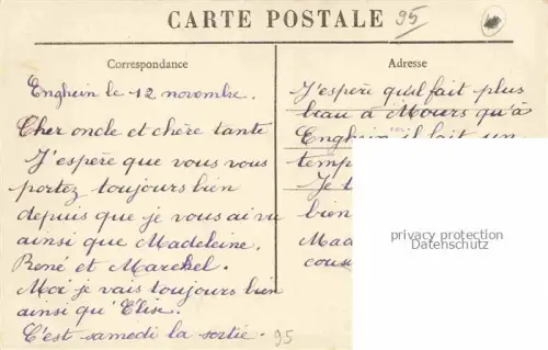 AK / Ansichtskarte Enghien-les-Bains SARCELLES 95 Val-d Oise Entrée Pensionnat de la Providence
