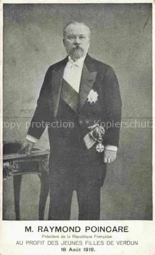 AK / Ansichtskarte VERDUN  55 Meuse M. Raymond Poincare Président de la République Francaise