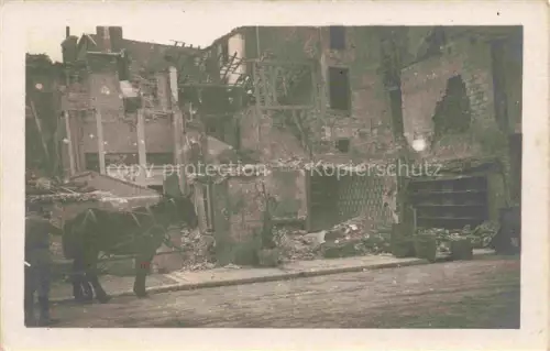 AK / Ansichtskarte MULHOUSE Muehlhausen 68 Haut-Rhin Ruines Grande Guerre Truemmer 1. Weltkrieg