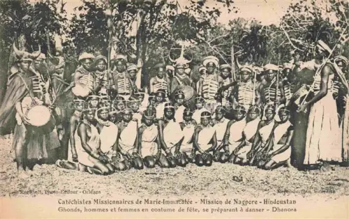 AK / Ansichtskarte Dhanora India Catéchistes Missionnaires de Marie-Immaculée Mission de Nagpore Hindcustan